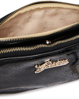 [J6BZ12W3984-JBLK-OneSize] Παιδική Τσάντα Guess CAMERA BAG ΤΣΑΝΤΑ ΠΑΙΔΙΚΟ GIRL (Μαύρο)