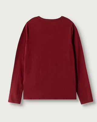 [J6BI02K5771-G532-8E] Παιδική Μπλούζα Guess LS T-SHIRT_LOGO ΜΠΛΟΥΖΑ ΠΑΙΔΙΚΟ GIRL (Κόκκινο, 8 Ε)