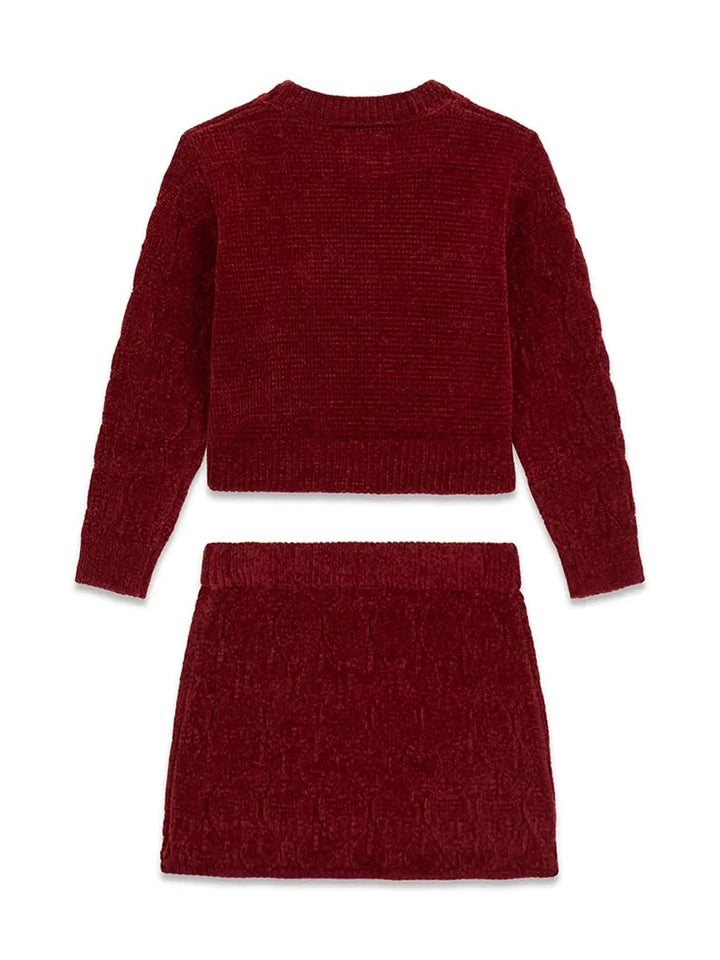 Παιδικό Σετ Guess SET: LS SWEATER + SWEATER SKIR ΣΕΤ ΠΑΙΔΙΚΟ GIRL