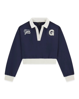 [J6BQ19K7938-G7P1-8E] Παιδικό Φούτερ Guess LS SWEATSHIRT ΦΟΥΤΕΡ ΠΑΙΔΙΚΟ GIRL (8 Ε)