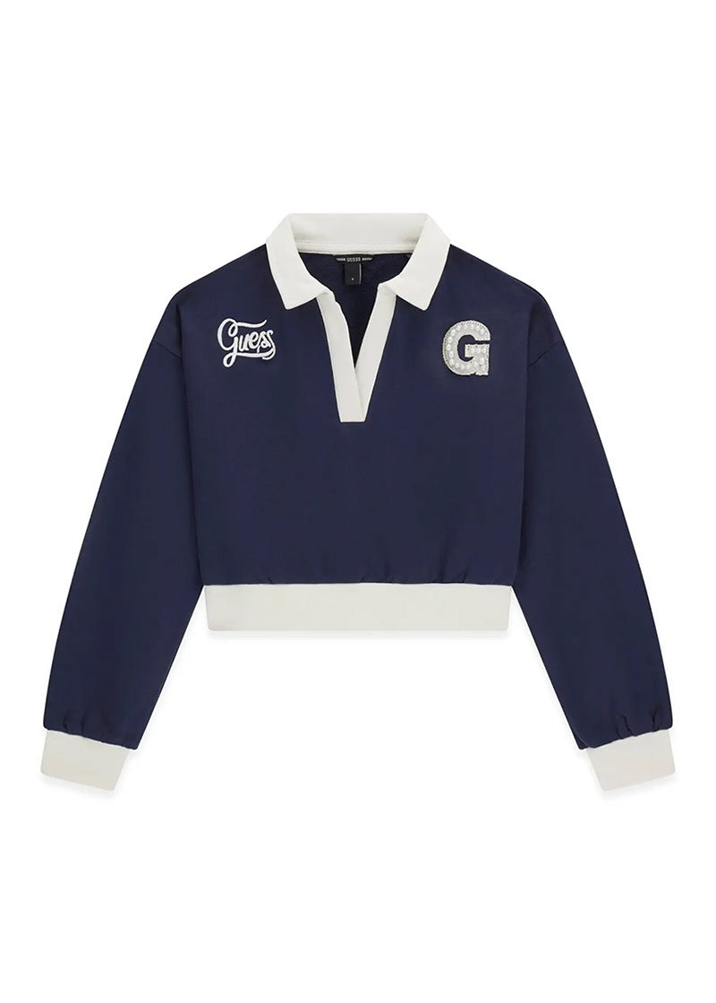 Παιδικό Φούτερ Guess LS SWEATSHIRT ΦΟΥΤΕΡ ΠΑΙΔΙΚΟ GIRL