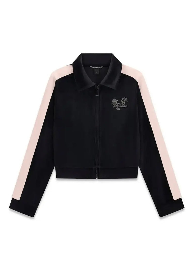 Παιδική Ζακέτα Guess CHENILLE ACTIVE TOP W/ZIP ΦΟΥΤΕΡ ΠΑΙΔΙΚΟ GIRL