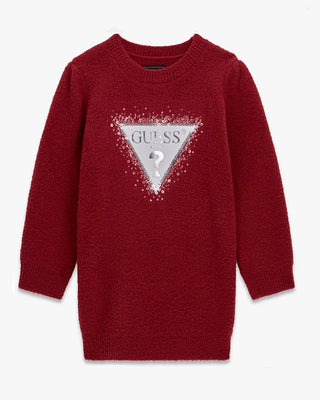 [K6BK01Z1304-G5B7-3E] Παιδικό Φόρεμα Guess LS SWEATER DRESS ΦΟΡΕΜΑ ΠΑΙΔΙΚΟ GIRL (3 Ε)