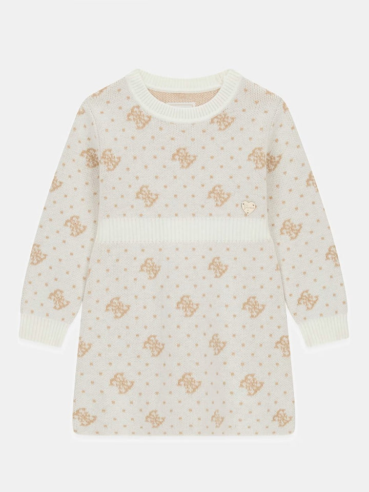 Παιδικό Φόρεμα Guess LS SWEATER DRESS ΦΟΡΕΜΑ ΠΑΙΔΙΚΟ GIRL
