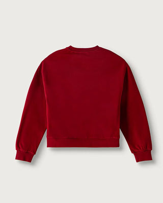 [J6BQ20K8007-G532-8E] Παιδικό Φούτερ Guess RELAXED REGULAR LS ACTIVE TOP ΦΟΥΤΕΡ ΠΑΙΔΙΚΟ GIRL (Κόκκινο, 8 Ε)