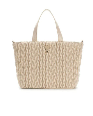 [J6BZ24W4034-LTGD-OneSize] Παιδική Τσάντα Guess TOTE BAG ΤΣΑΝΤΑ ΠΑΙΔΙΚΟ GIRL (Μπεζ)