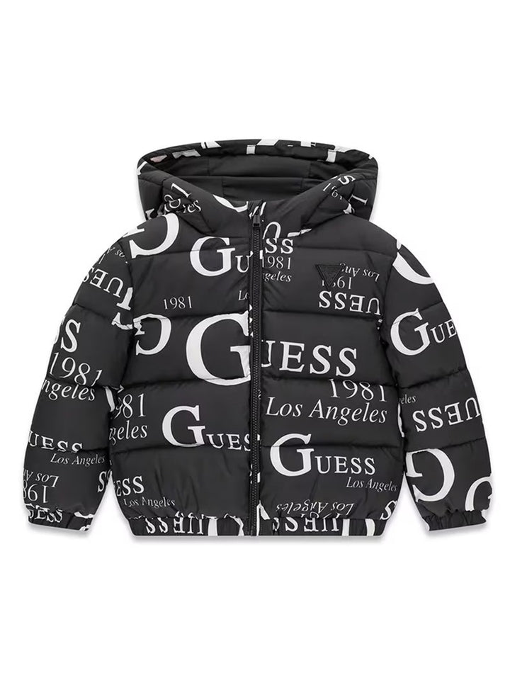 Παιδικό Μπουφάν Guess OVERSIZE HOODED PADDED LS PUFF ΜΠΟΥΦΑΝ UNISEX