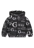 Παιδικό Μπουφάν Guess OVERSIZE HOODED PADDED LS PUFF ΜΠΟΥΦΑΝ UNISEX