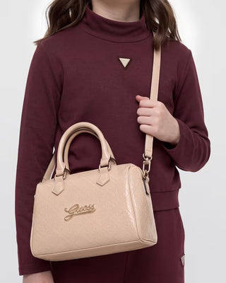 [J6BZ09W3976-G1ET-OneSize] Παιδική Τσάντα Guess MINI BOX SATCHEL ΤΣΑΝΤΑ ΠΑΙΔΙΚΟ GIRL (Μπεζ)