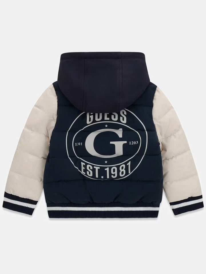 Παιδικό Μπουφάν Guess HOODED LS PADDED JACKET W/ZIP ΜΠΟΥΦΑΝ ΠΑΙΔΙΚΟ BOY