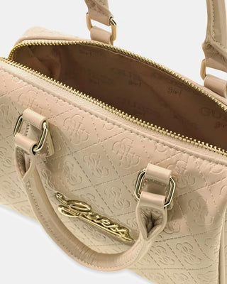 [J6BZ09W3976-G1ET-OneSize] Παιδική Τσάντα Guess MINI BOX SATCHEL ΤΣΑΝΤΑ ΠΑΙΔΙΚΟ GIRL (Μπεζ)