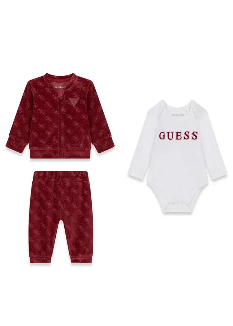 Παιδικό Σετ Guess SET LS ACTIVE TO W/ZIP + LS BO ΣΕΤ UNISEX