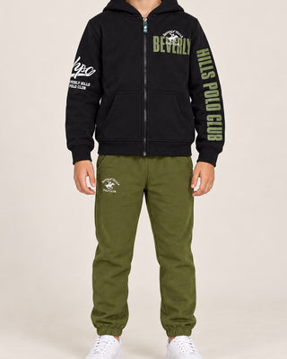 [76B1T0025T-BLACK-8E] Παιδική Φόρμα Beverly Hills Polo Club (8 Ε)