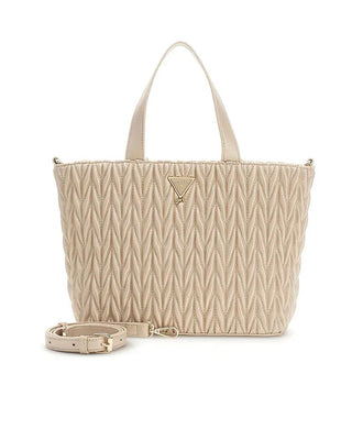 [J6BZ24W4034-LTGD-OneSize] Παιδική Τσάντα Guess TOTE BAG ΤΣΑΝΤΑ ΠΑΙΔΙΚΟ GIRL (Μπεζ)