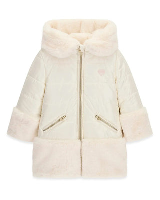 [K6BL04W3965-G012-2E] Παιδικό Μπουφάν Guess REVERSIBLE HOODED PADDED LS JA ΜΠΟΥΦΑΝ ΠΑΙΔΙΚΟ GIRL (2 Ε)