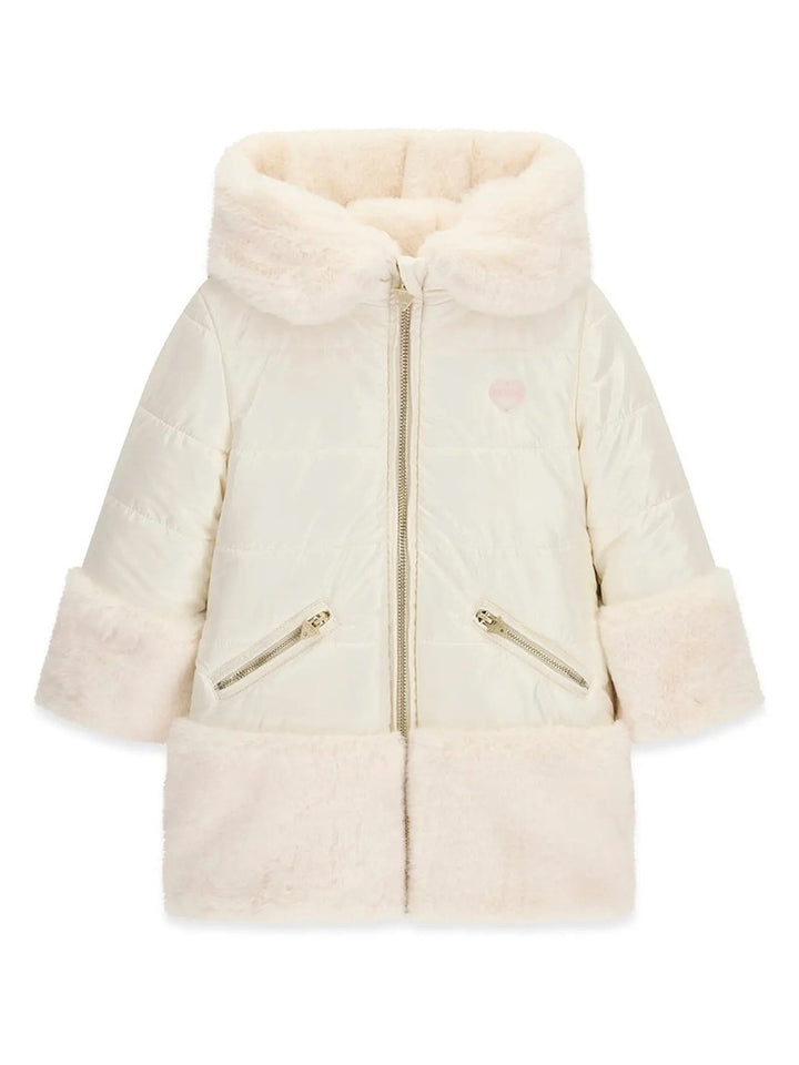 Παιδικό Μπουφάν Guess REVERSIBLE HOODED PADDED LS JA ΜΠΟΥΦΑΝ ΠΑΙΔΙΚΟ GIRL