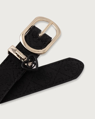 [J6BZ32W4042-JBLK-M] Παιδική Ζώνη Guess BELT ΖΩΝΗ ΠΑΙΔΙΚΟ GIRL (Μαύρο, M)