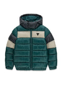 Παιδικό Μπουφάν Guess HOODED LS PUFFER W/ZIP ΜΠΟΥΦΑΝ ΠΑΙΔΙΚΟ BOY