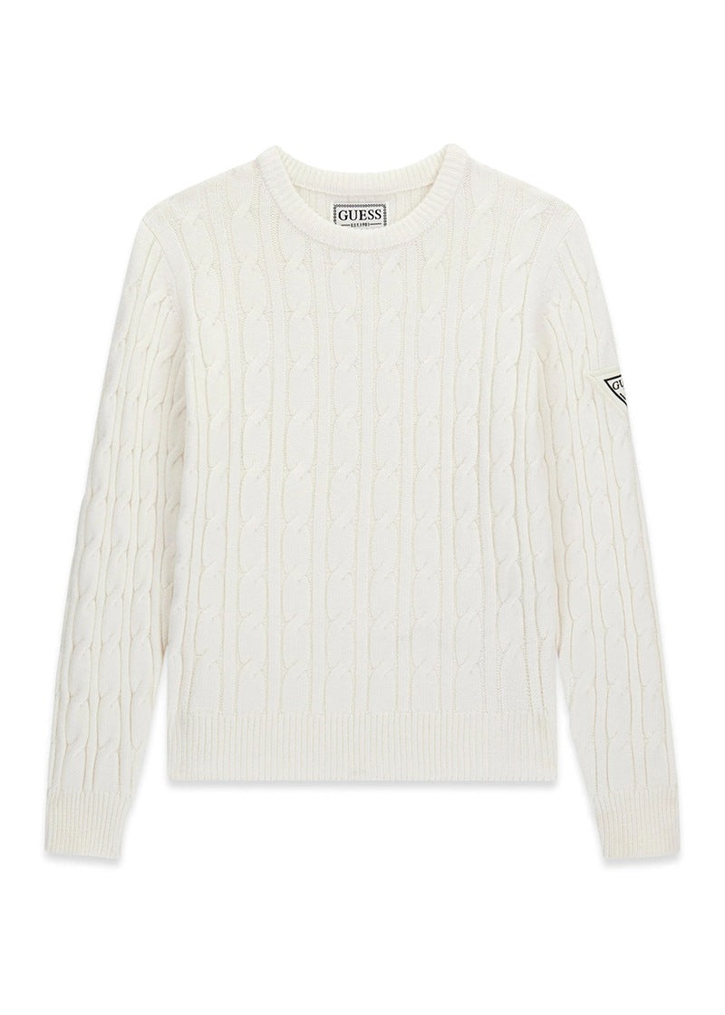 Παιδική Μπλούζα Guess LS SWEATER ΜΠΛΟΥΖΑ ΠΑΙΔΙΚΟ