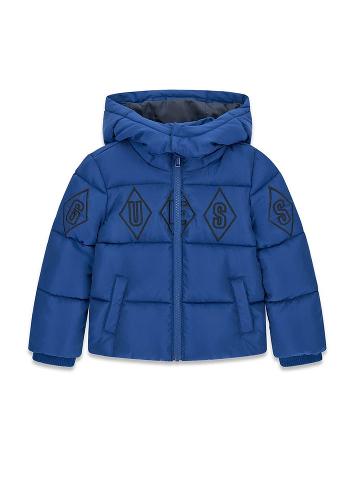 Παιδικό Μπουφάν Guess HOODED LS PUFFER W/ZIP ΜΠΟΥΦΑΝ ΠΑΙΔΙΚΟ BOY
