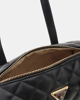 [J6BZ01W3949-JBLK-OneSize] Παιδική Τσάντα Guess BARREL BAG ΤΣΑΝΤΑ ΠΑΙΔΙΚΟ GIRL (Μαύρο)