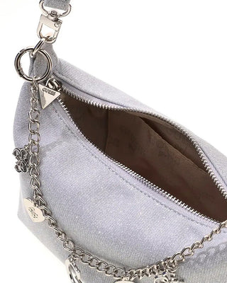 [J6BZ33K6616-SLV-OneSize] Παιδική Τσάντα Guess MINI CHARM BAG ΤΣΑΝΤΑ ΠΑΙΔΙΚΟ GIRL (Γκρι)