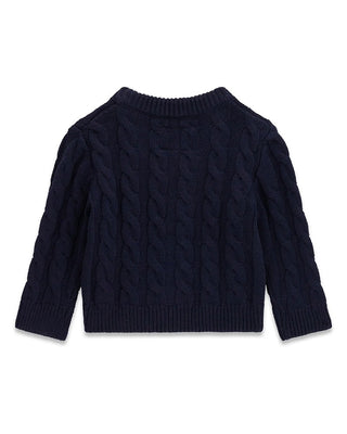 [I6BR01Z1653-G7V2-12M] Παιδική Ζακέτα Guess LS CARDIGAN ΖΑΚΕΤΑ ΠΑΙΔΙΚΟ (Μπλε Σκούρο, 12 Μ)