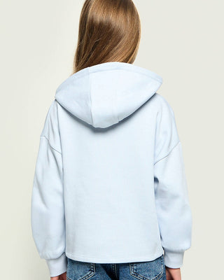 [J6BQ12K6099-G7JZ-8E] Παιδικό Φούτερ Guess HOODED LS ACTIVE TOP ΦΟΥΤΕΡ ΠΑΙΔΙΚΟ GIRL (Μπλε, 8 Ε)