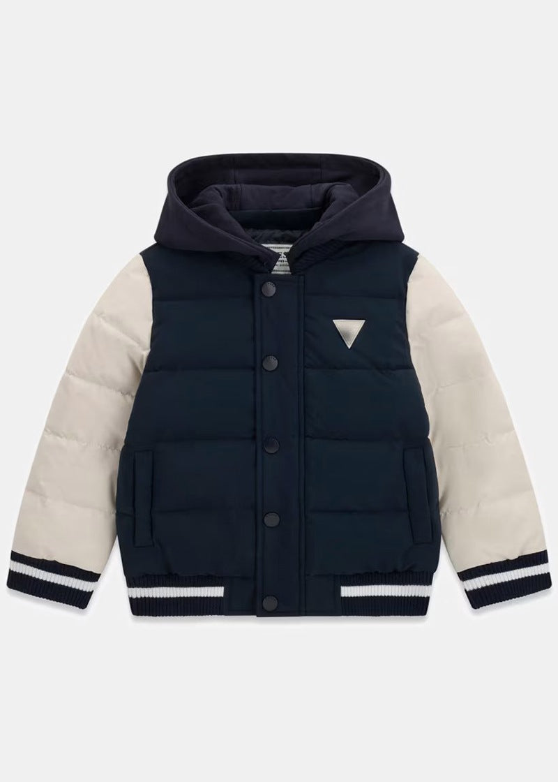 Παιδικό Μπουφάν Guess HOODED LS PADDED JACKET W/ZIP ΜΠΟΥΦΑΝ ΠΑΙΔΙΚΟ BOY