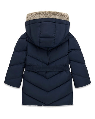 [K6BL03W3963-G7P1-3E] Παιδικό Μπουφάν Guess HOODED LS LONG PUFFER W/ZIP ΜΠΟΥΦΑΝ ΠΑΙΔΙΚΟ GIRL (3 Ε)