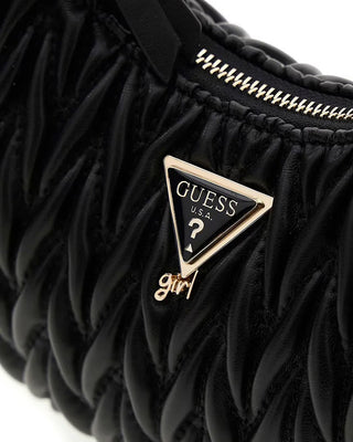 [J6BZ23W4033-JBLK-OneSize] Παιδική Τσάντα Guess MINI HOBO BAG ΤΣΑΝΤΑ ΠΑΙΔΙΚΟ GIRL (Μαύρο)