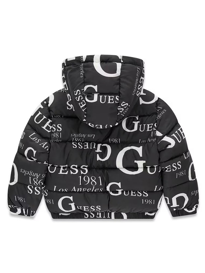 Παιδικό Μπουφάν Guess OVERSIZE HOODED PADDED LS PUFF ΜΠΟΥΦΑΝ UNISEX
