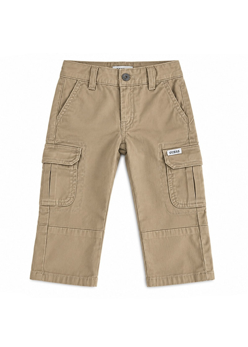 Παιδικό Παντελόνι Guess GMT STRETCH TWILL RELAXED CARG ΠΑΝΤΕΛΟΝΙ ΠΑΙΔΙΚΟ BOY