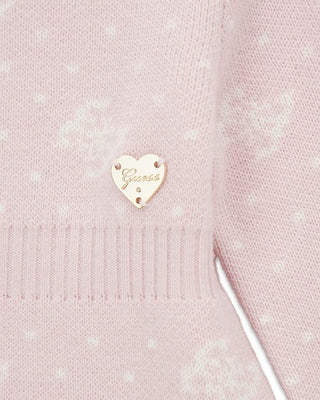 [A6BK02Z1313-FK1O-6-9M] Παιδικό Φόρεμα Guess LS SWEATER DRESS + PANTY ΦΟΡΕΜΑ ΠΑΙΔΙΚΟ GIRL (6-9 Μ)