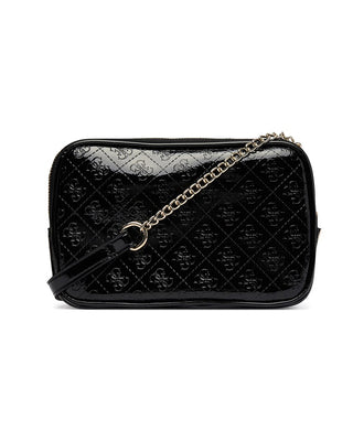 [J6BZ12W3984-JBLK-OneSize] Παιδική Τσάντα Guess CAMERA BAG ΤΣΑΝΤΑ ΠΑΙΔΙΚΟ GIRL (Μαύρο)