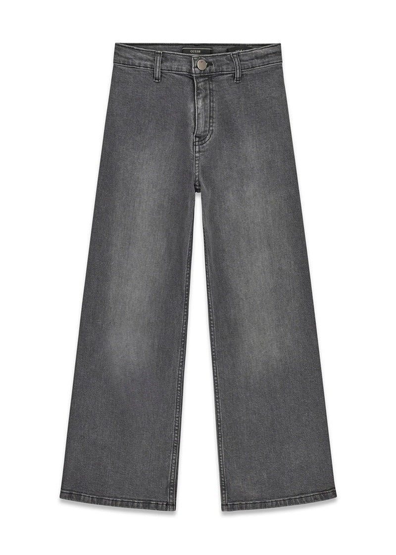 Παιδικό Παντελόνι Guess 90S SEAMLESS GREY STRETCH DENI ΠΑΝΤΕΛΟΝΙ ΠΑΙΔΙΚΟ GIRL