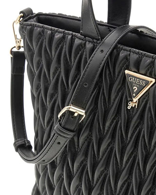 [J6BZ24W4034-JBLK-OneSize] Παιδική Τσάντα Guess TOTE BAG ΤΣΑΝΤΑ ΠΑΙΔΙΚΟ GIRL (Μαύρο)