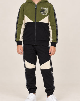 [76B1T0028T-BLACK-8E] Παιδική Φόρμα Beverly Hills Polo Club (8 Ε)