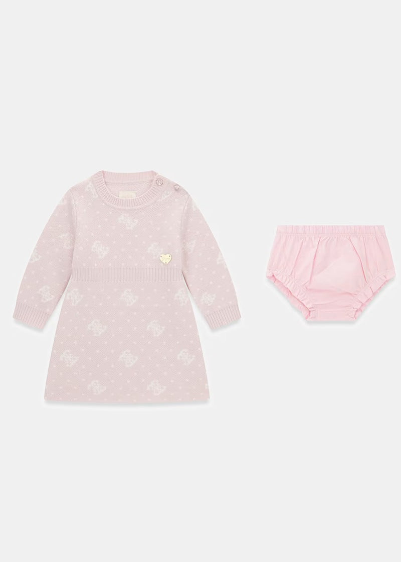 Παιδικό Φόρεμα Guess LS SWEATER DRESS + PANTY ΦΟΡΕΜΑ ΠΑΙΔΙΚΟ GIRL