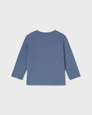 [16-00108-016-2E] Παιδικό T-Shirt Μακρυμάνικο Basic Mayoral (Μπλε, 2 Ε)