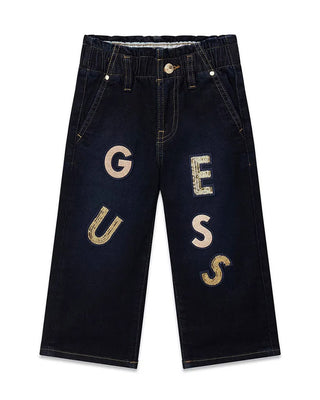 [K6BA02D2167-ECHC-2E] Παιδικό Παντελόνι Guess PALAZZO STRETCH DENIM PATNS W/ ΠΑΝΤΕΛΟΝΙ ΠΑΙΔΙΚΟ GIRL (2 Ε)