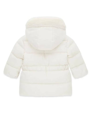 [A6BL03W4031-G012-18M] Παιδικό Μπουφάν Guess HOODED LS PUFFER W/ZIP ΜΠΟΥΦΑΝ ΠΑΙΔΙΚΟ GIRL (18 Μ)