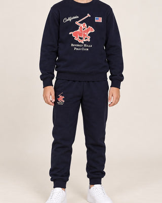 [76B1T0011T-BLUE-8E] Παιδική Φόρμα Beverly Hills Polo Club (8 Ε)