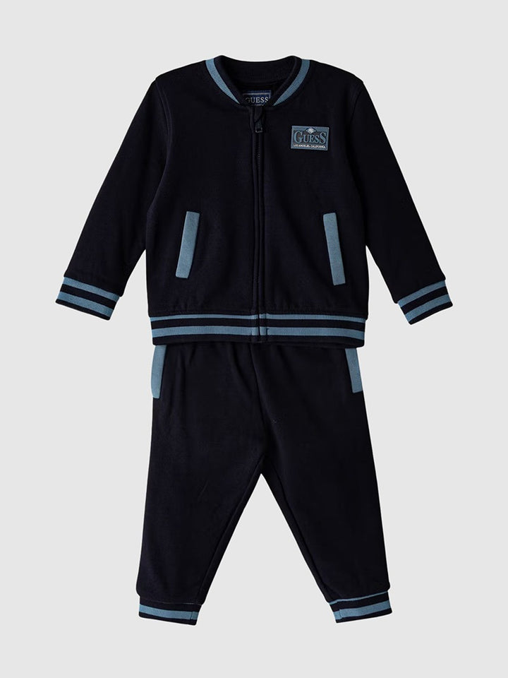 Παιδικό Σετ Guess SET LS ACTIVE TOP W/ZIP + PANT ΣΕΤ ΠΑΙΔΙΚΟ BOY