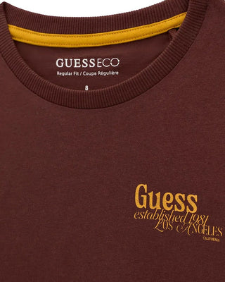 [L6BI19K5745-G153-8E] Παιδική Μπλούζα Guess LS T-SHIRT ΜΠΛΟΥΖΑ ΠΑΙΔΙΚΟ (Καφέ, 8 Ε)