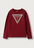 Παιδική Μπλούζα Guess LS T-SHIRT_LOGO ΜΠΛΟΥΖΑ ΠΑΙΔΙΚΟ GIRL