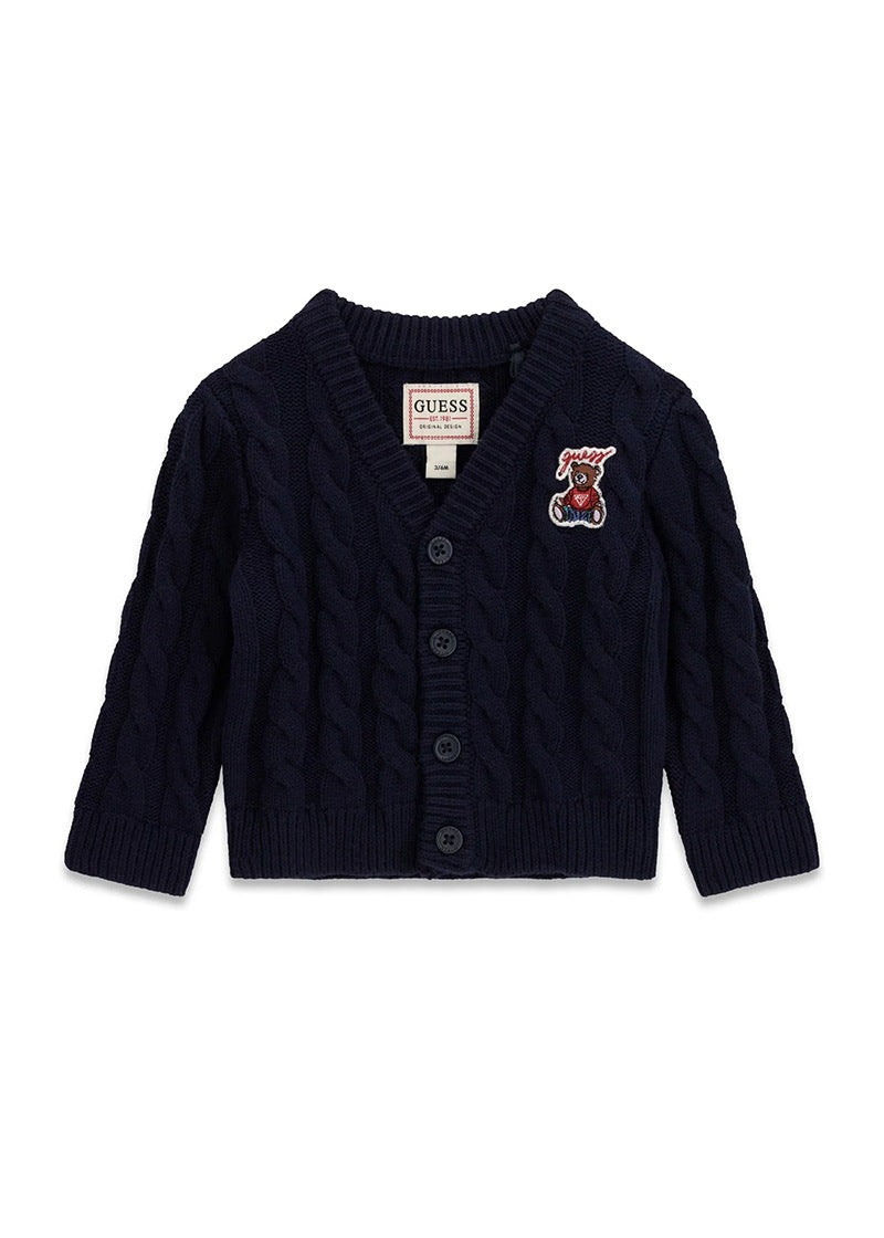 Παιδική Ζακέτα Guess LS CARDIGAN ΖΑΚΕΤΑ ΠΑΙΔΙΚΟ