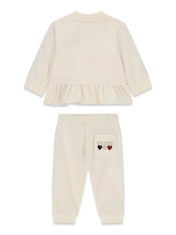 Παιδικό Σετ Guess SET_ LS CARDIGAN + SWEATER PAN ΣΕΤ ΠΑΙΔΙΚΟ GIRL