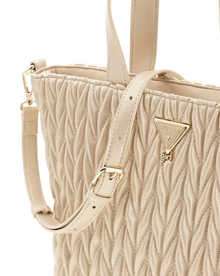 [J6BZ24W4034-LTGD-OneSize] Παιδική Τσάντα Guess TOTE BAG ΤΣΑΝΤΑ ΠΑΙΔΙΚΟ GIRL (Μπεζ)