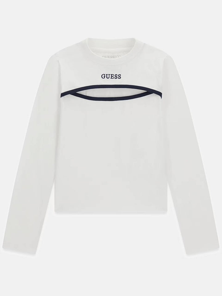 Παιδική Μπλούζα Guess MOCK NECK LS T-SHIRT ΜΠΛΟΥΖΑ ΠΑΙΔΙΚΟ GIRL